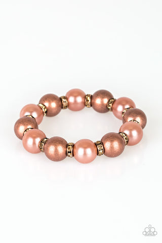 So Not Sorry Copper Paparazzi Bracelet