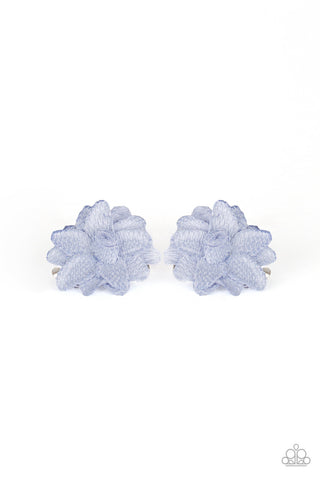 Lovely in Lilies Blue Paparazzi Hair Clips