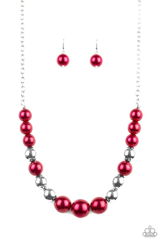 Take Note Red Paparazzi Necklace