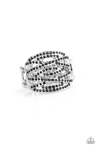 The Money Maker Black Paparazzi Ring