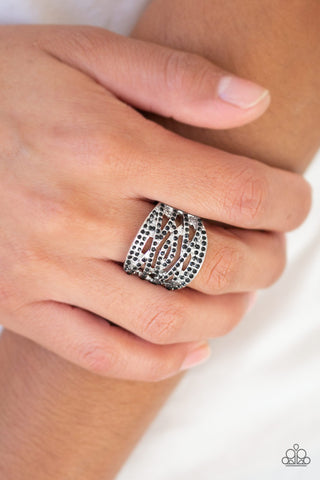 The Money Maker Black Paparazzi Ring