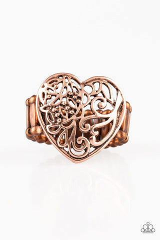 Meet Your MATCHMAKER Copper Paparazzi Ring