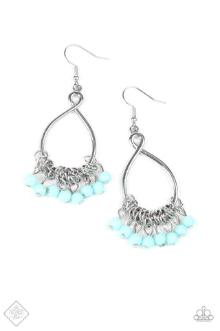 Broadway Babe Blue Paparazzi Earrings