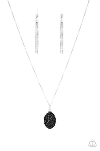 Star-Crossed Star Gazer Black Paparazzi Necklace