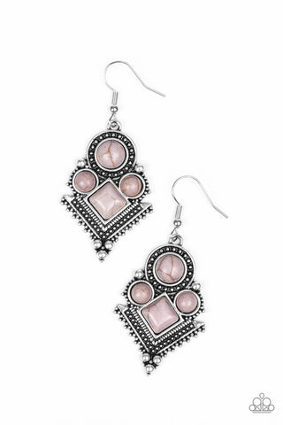 So Sonoran Silver Paparazzi Earrings