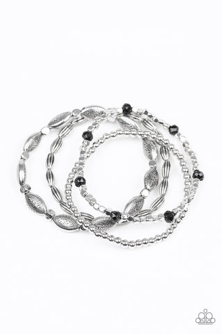 Full of WANDER Black Paparazzi Bracelet