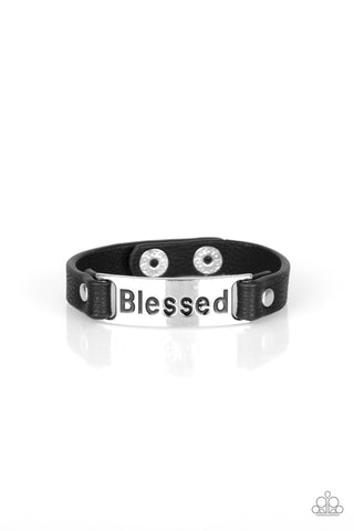 Count Your Blessings Black Paparazzi Bracelet