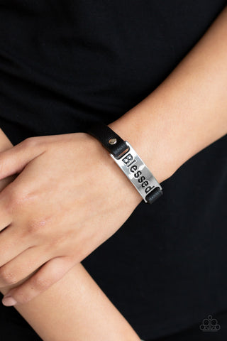 Count Your Blessings Black Paparazzi Bracelet