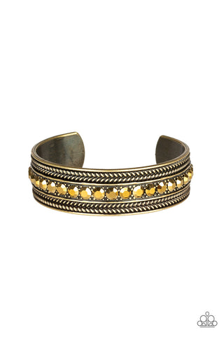 Empress Etiquette Brass Paparazzi Bracelet