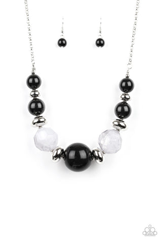 Daytime Drama Black Paparazzi Necklace