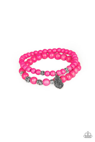 Desert Dove Pink Paparazzi Bracelet