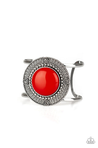 Tribal Pop Red Paparazzi Bracelet