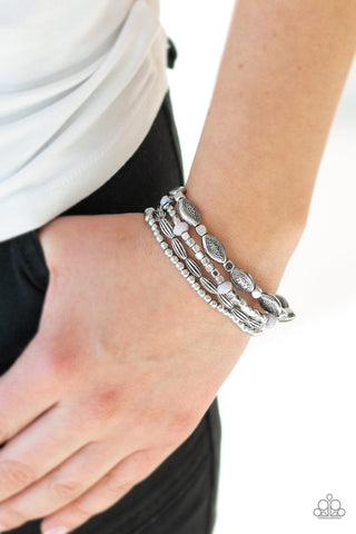 Full of WANDER Silver Paparazzi Bracelet