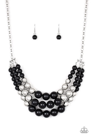 Dream Pop Black Paparazzi Necklace