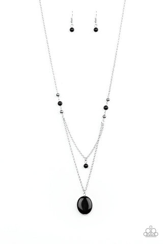 Time to Hit the ROAM Black Paparazzi Necklace