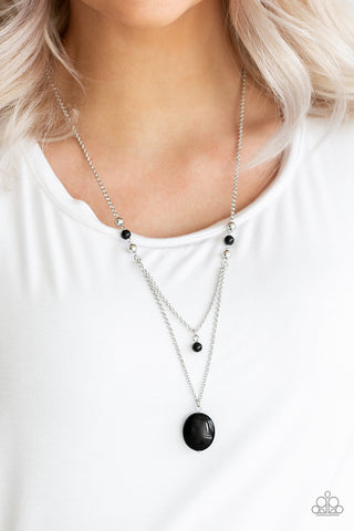 Time to Hit the ROAM Black Paparazzi Necklace