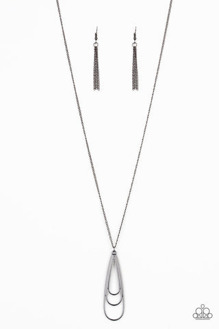The Big Three Black Paparazzi Necklace