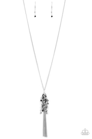 Twilight Twinkle Black Paparazzi Necklace