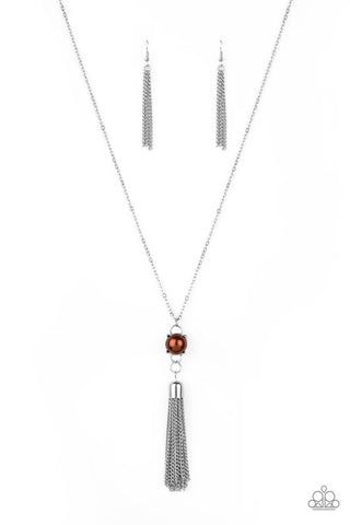 Diva Dance Party Brown Paparazzi Necklace