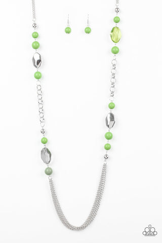 Marina Majesty Green Paparazzi Necklace