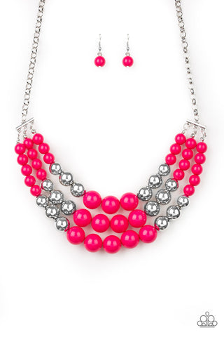 Dream Pop Pink Paparazzi Necklace