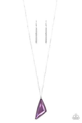 Ultra Sharp Purple Paparazzi Necklace