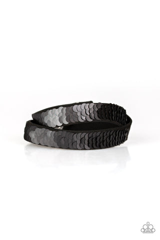 Under the SEQUINS Silver Paparazzi Bracelet
