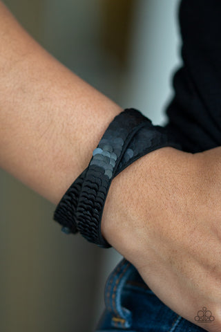 Under the SEQUINS Silver Paparazzi Bracelet