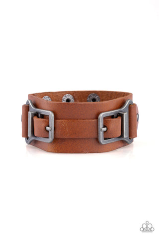 Scout it Out Brown Paparazzi Bracelet