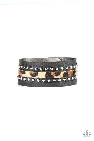 Born to Be WILDCAT Brown Paparazzi Bracelet