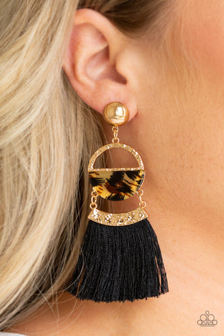 Tassel Trot Multi Paparazzi Earrings