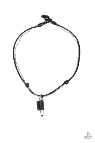 Magic Bullet Black Paparazzi Necklace