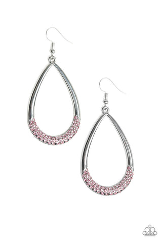 Take a Dip Pink Paparazzi Earrings