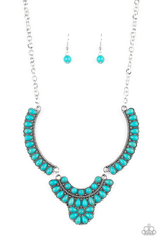 Omega Oasis Blue Paparazzi Necklace