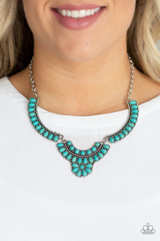 Omega Oasis Blue Paparazzi Necklace