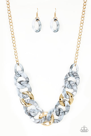 I Have a HAUTE Date White Paparazzi Necklace