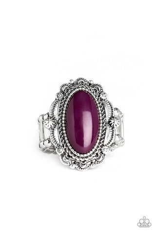 Malibu Majestic Purple Paparazzi Ring