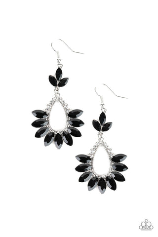 Extra Exquisite Black Paparazzi Earrings