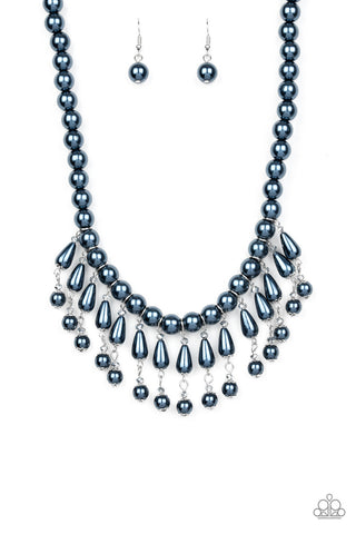 Miss Majestic Blue Paparazzi Necklace