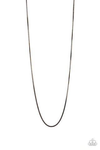 Mixed Mayhem Gold Paparazzi Men's Necklace