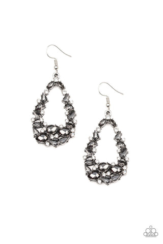 To BEDAZZLE, or Not to BEDAZZLE Silver Paparazzi Earrings