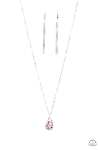 Timeless Tranquility Pink Paparazzi Necklace
