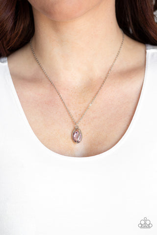 Timeless Tranquility Pink Paparazzi Necklace