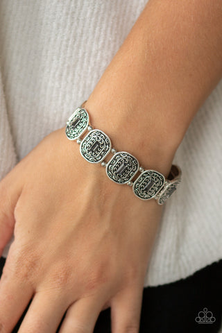 Hidden Fortune Silver Paparazzi Bracelet