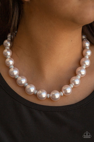 Uptown Heiress Pink Paparazzi Necklace