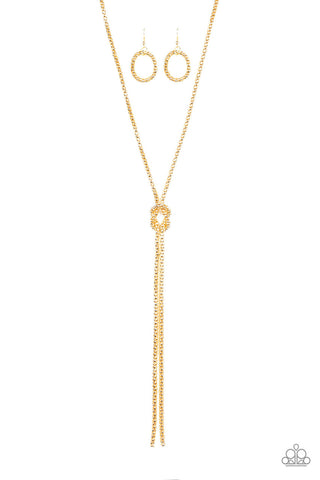 Born Ready Gold Paparazzi Necklace