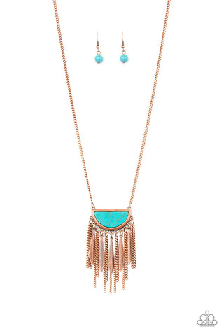 Desert Hustle Copper Paparazzi Necklace