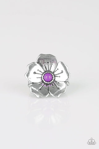 Boho Blossom Purple Paparazzi Ring