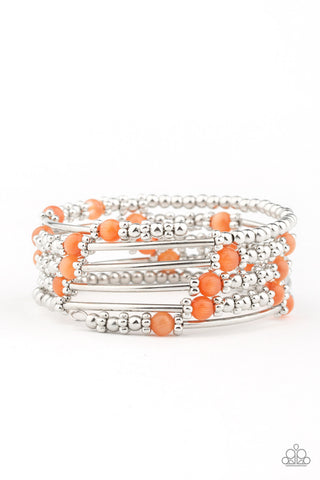 Colorful Charisma Orange Paparazzi Bracelet