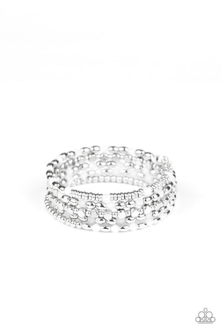 Malibu Mojito White Paparazzi Bracelet